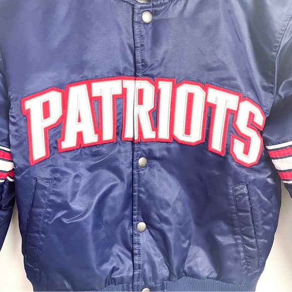 New England Patriots Starter Snap Jacket Youth Medium - Picture 6 of 15